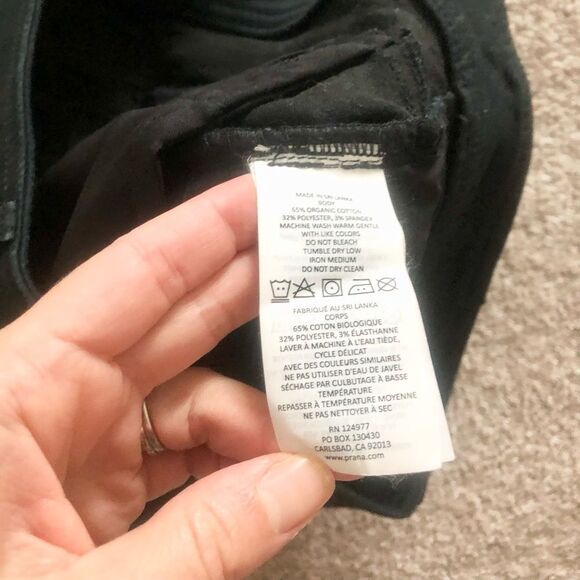 Prana Straight Leg Chino in Black - size 28 - Picture 7 of 8